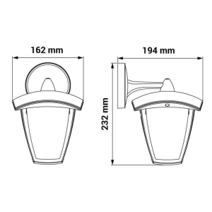 Lampa wisząca LED WENA 7W 590Lm 3000K 68° IP54 ORO10028