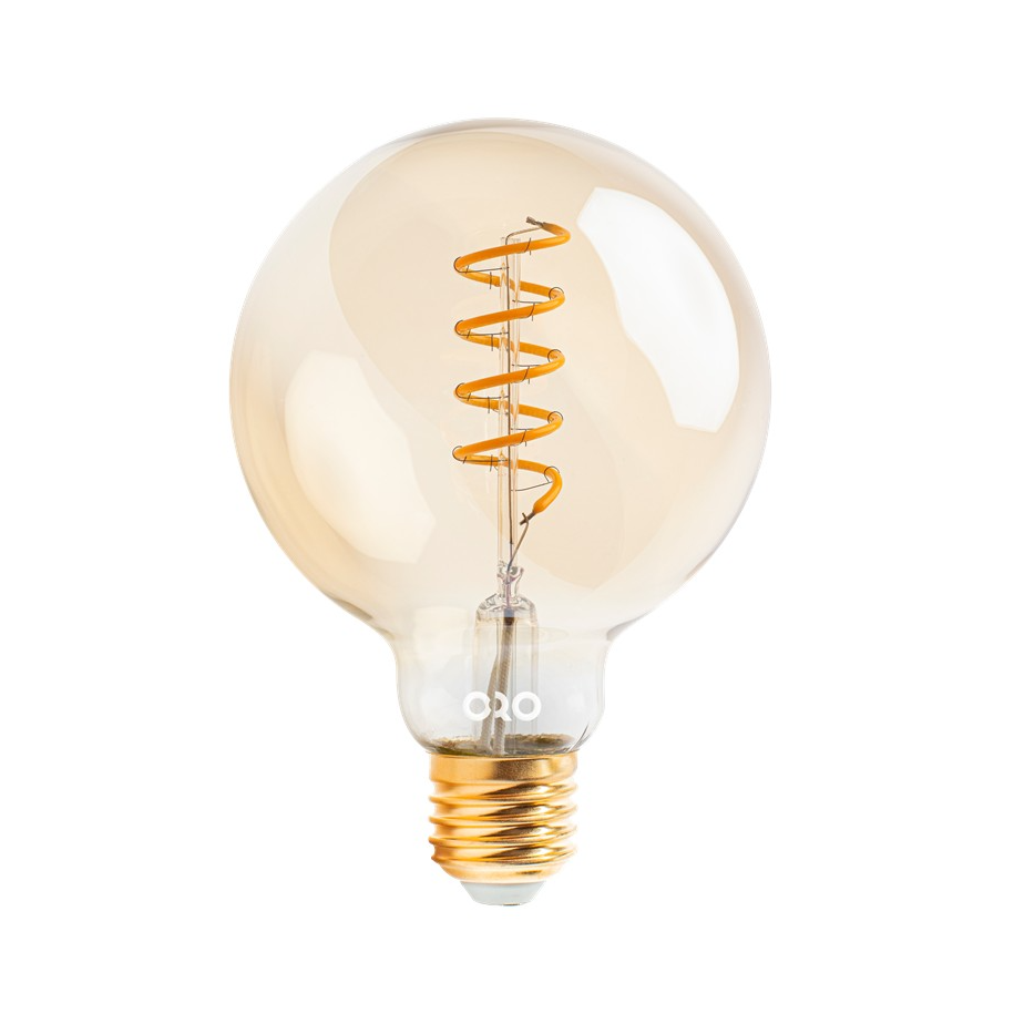 Lampa LED Filament G95 4W 200Lm 2200K 360° Fi95x142, ORO-E27-G95-FL-GOLDIE-4W-WW  ORO04048