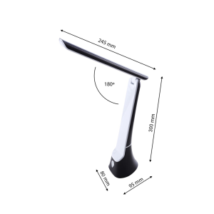 Lampka biurkowa BLADE 5W LED czarna ML4667