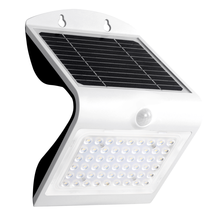 Lampa solarna LED 3,2W Butterfly biała EKO8824