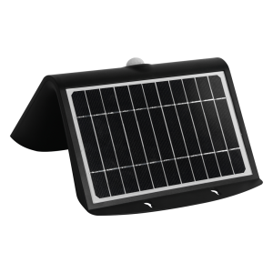 Lampa solarna LED 6,8 W czarna z czujnikiem ruchu i zmierzchu, światło z przodu i tyłu z dwoma funkcjami pracy EKO3881