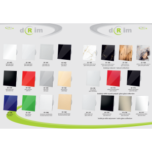 Panel do serii wentylatorów dRim plexi ABS biały połysk 01-183